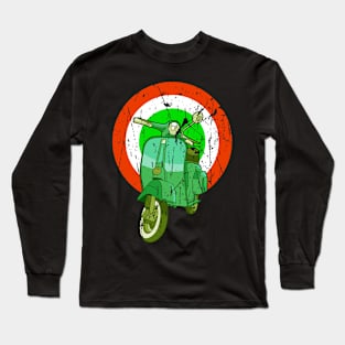 Scooter Vintage Long Sleeve T-Shirt